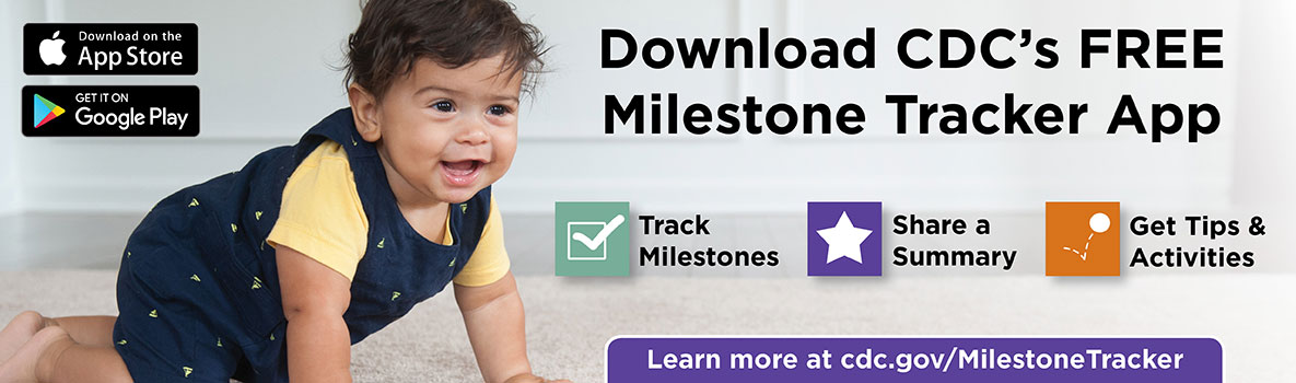 CDC Milestones in Action photo and link