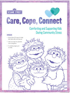 Sesame Street Care Cope Connect image and link